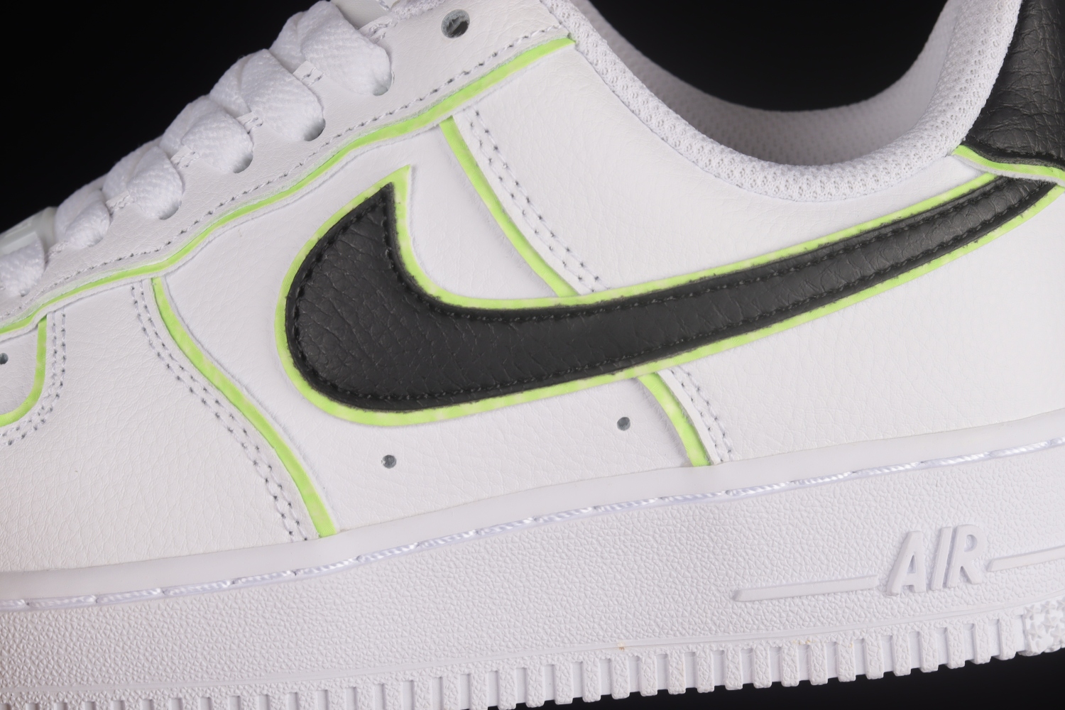 Nike Air Force 1 07 Low White Black Green Shoes CW2288-304