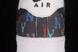 Nike Air Force 1 '07 Low MLB Black White Shoes 315122-444