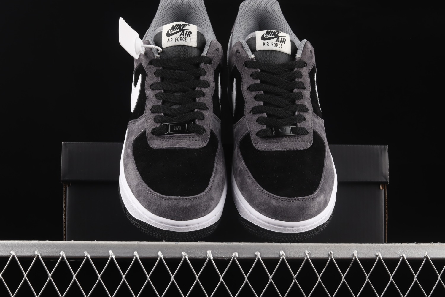Nike Air Force 1 07 Low Dark Grey/Black-White For Sale NT9966-336