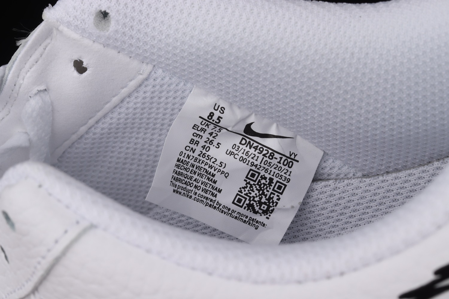 Nike Air Force 1 Low Zig Zag DN4928-100