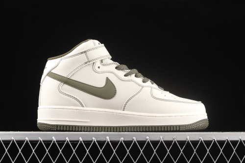 Nike Air Force 1 '07 Mid SU19 AF1 Beige Army Green For Sale  RD6698-123