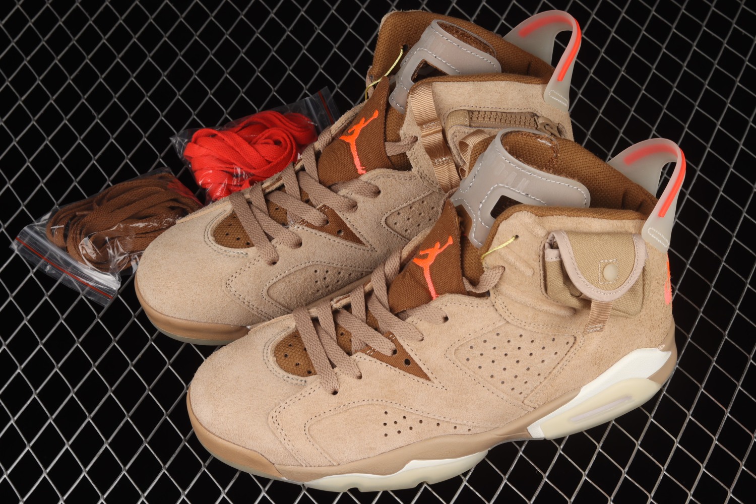 Jordan 6 Retro Travis Scott British Khaki DH0690-200