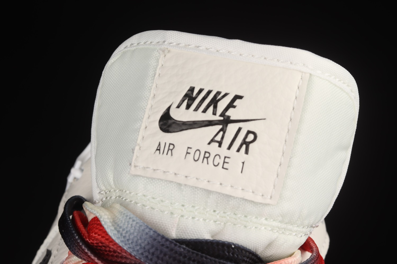 Nike Air Force 1 07 Low White Black Red Shoes CH2806-306