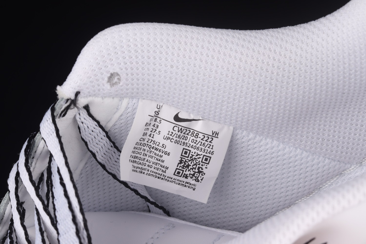 NK Air Force 1 Low’07 “Hand drawn  AF1  CW2288-222