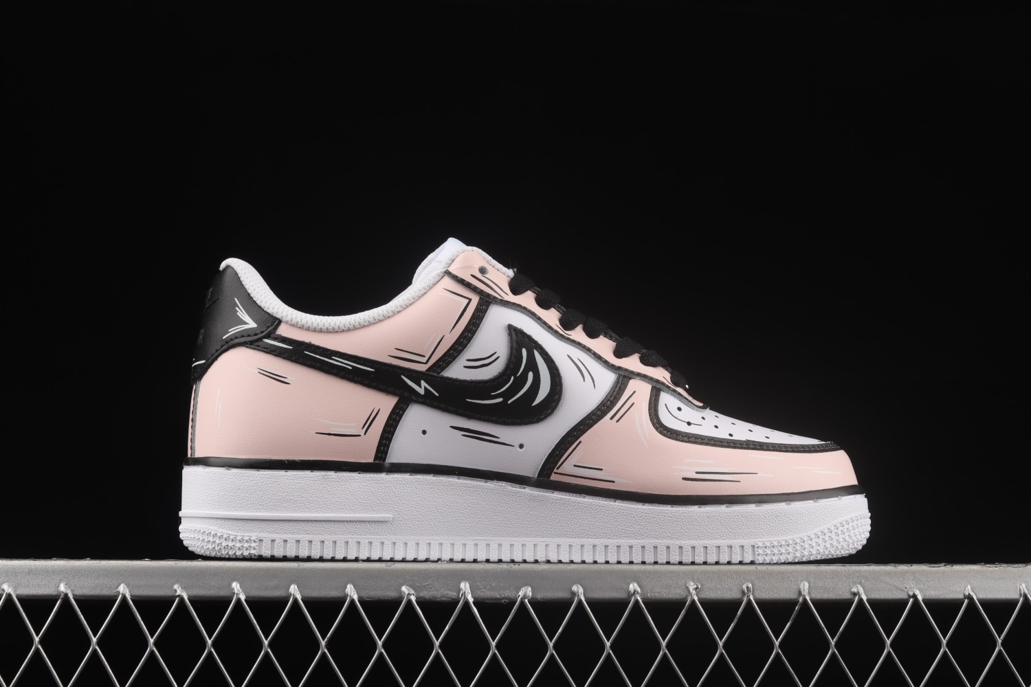 Kaws x Nike Air Force 1 Low Oriental Cherry Pink CW2288-213
