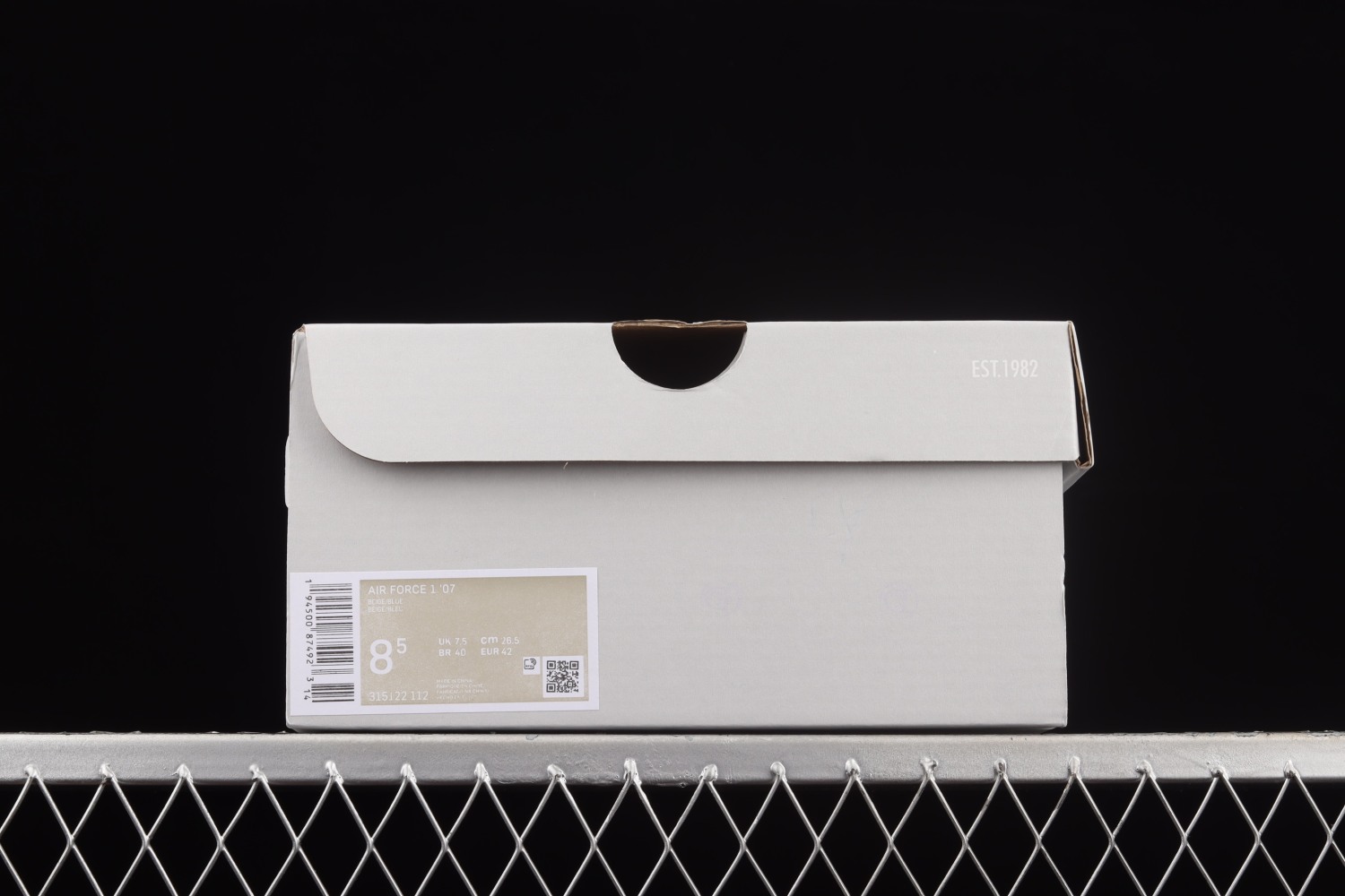 Levi’s x Nike Air Force 1 Beige Blue For Sale 315122-112