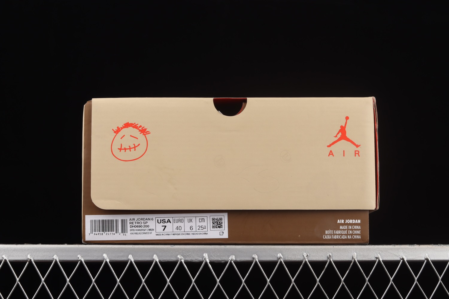 Jordan 6 Retro Travis Scott British Khaki DH0690-200