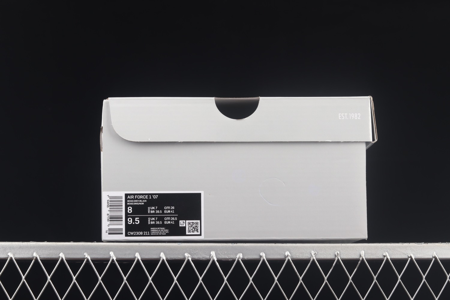 Kaws x Nike Air Force 1 Mid Grey White Blue Sneaker CW2308-211