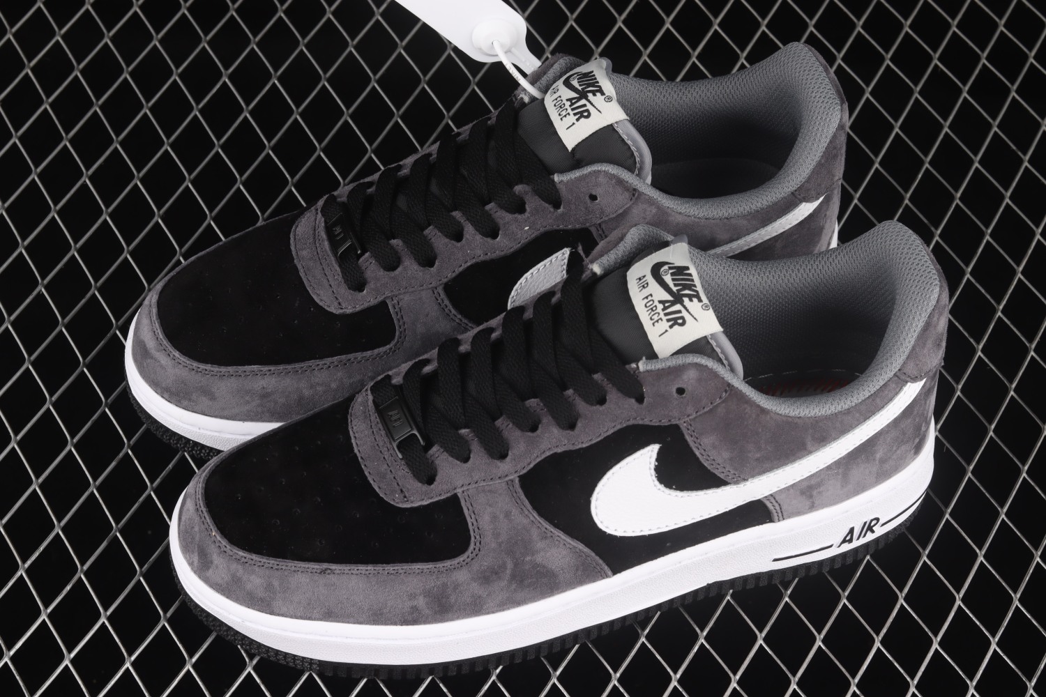 Nike Air Force 1 07 Low Dark Grey/Black-White For Sale NT9966-336