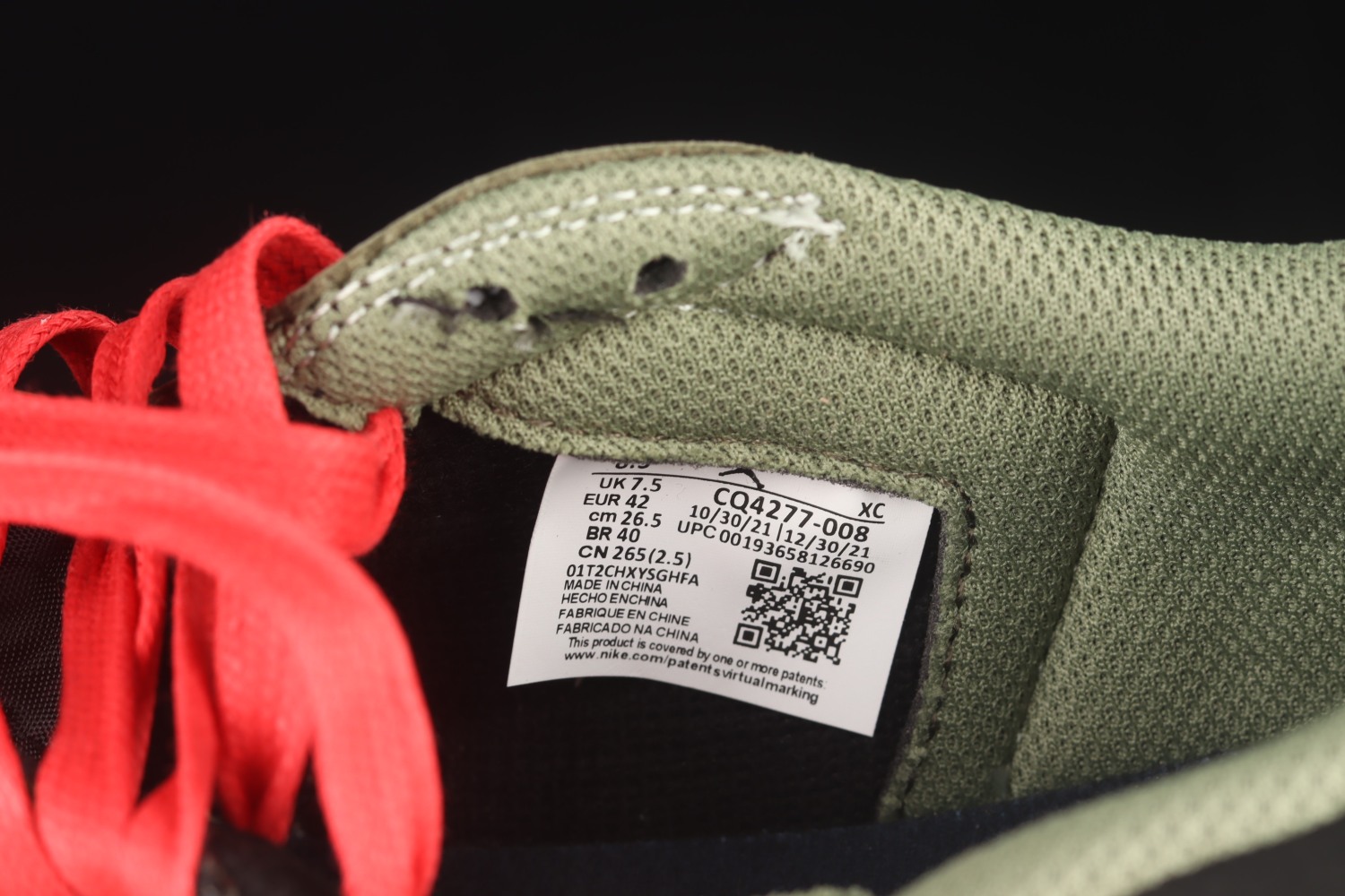 Jordan 1 Retro Low OG SP Travis Scott CQ4277-008