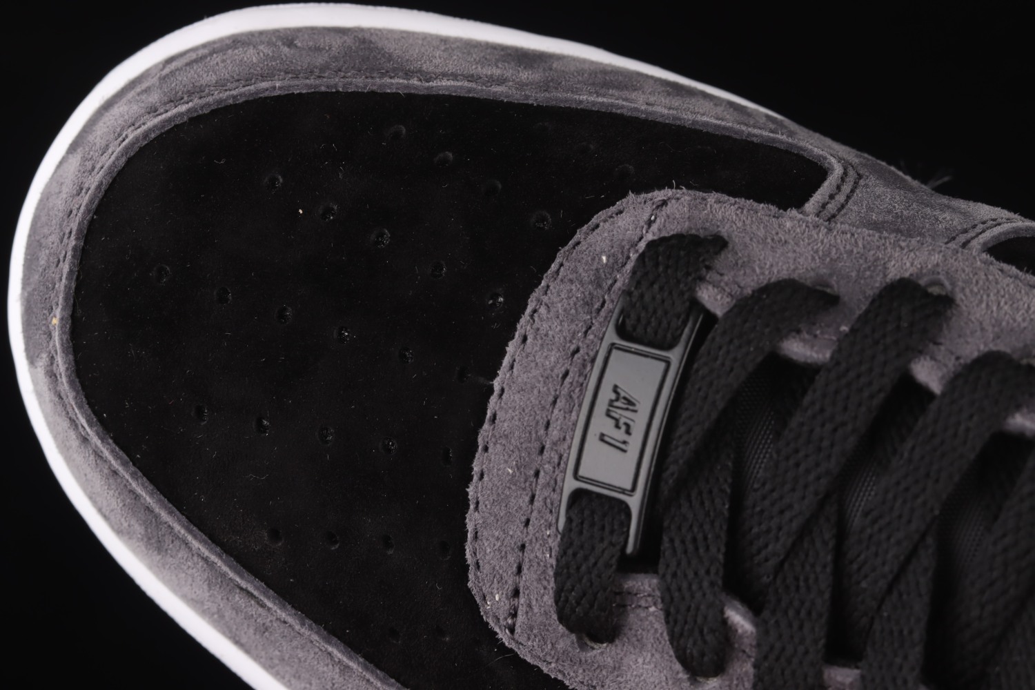 Nike Air Force 1 07 Low Dark Grey/Black-White For Sale NT9966-336