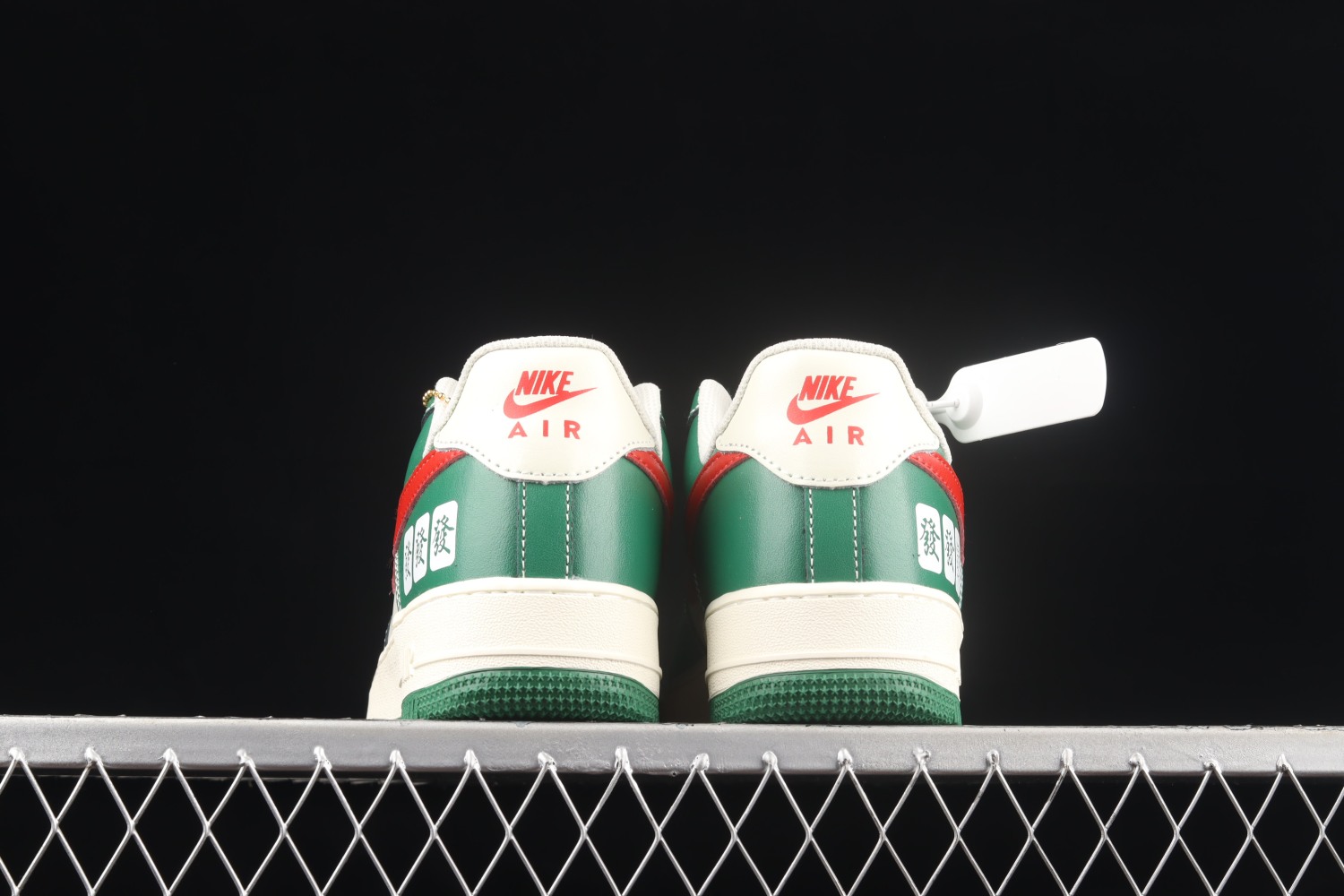 Nike Air Force 1 07 Low Sparrow White Green Solar Red CW2288-666