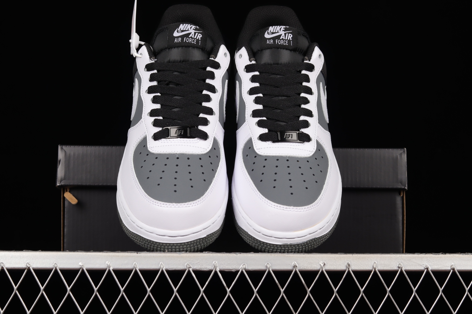 Nike Air Force 1 Black/Grey-White For Sale GD5060-755