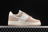 Nike Air Force 1 07 Low White Brown Wheat Shoes LZ6699-522