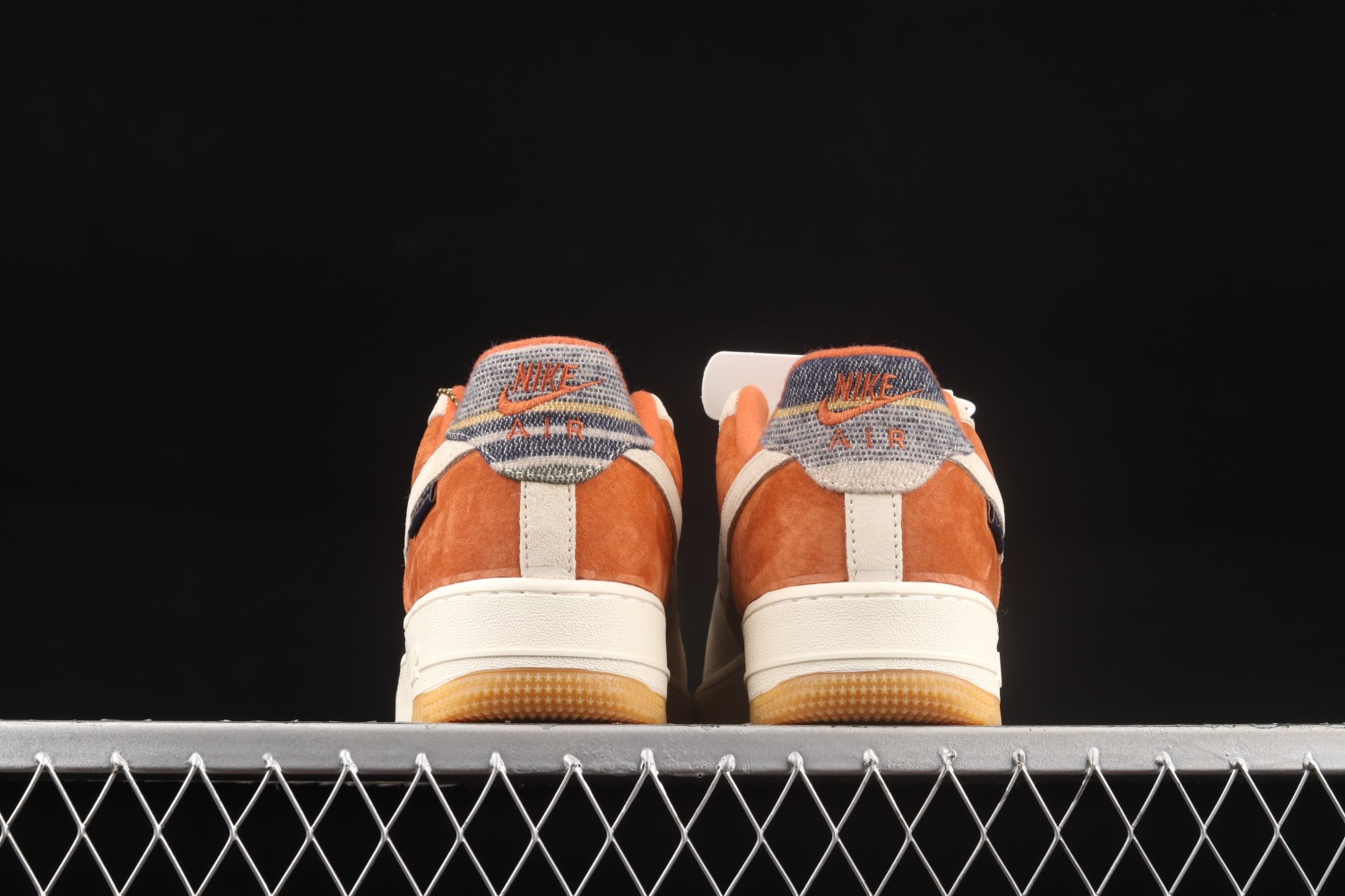 Nike Air Force 1 07 ESS Low OATS Retro Brown Red CW2288-688