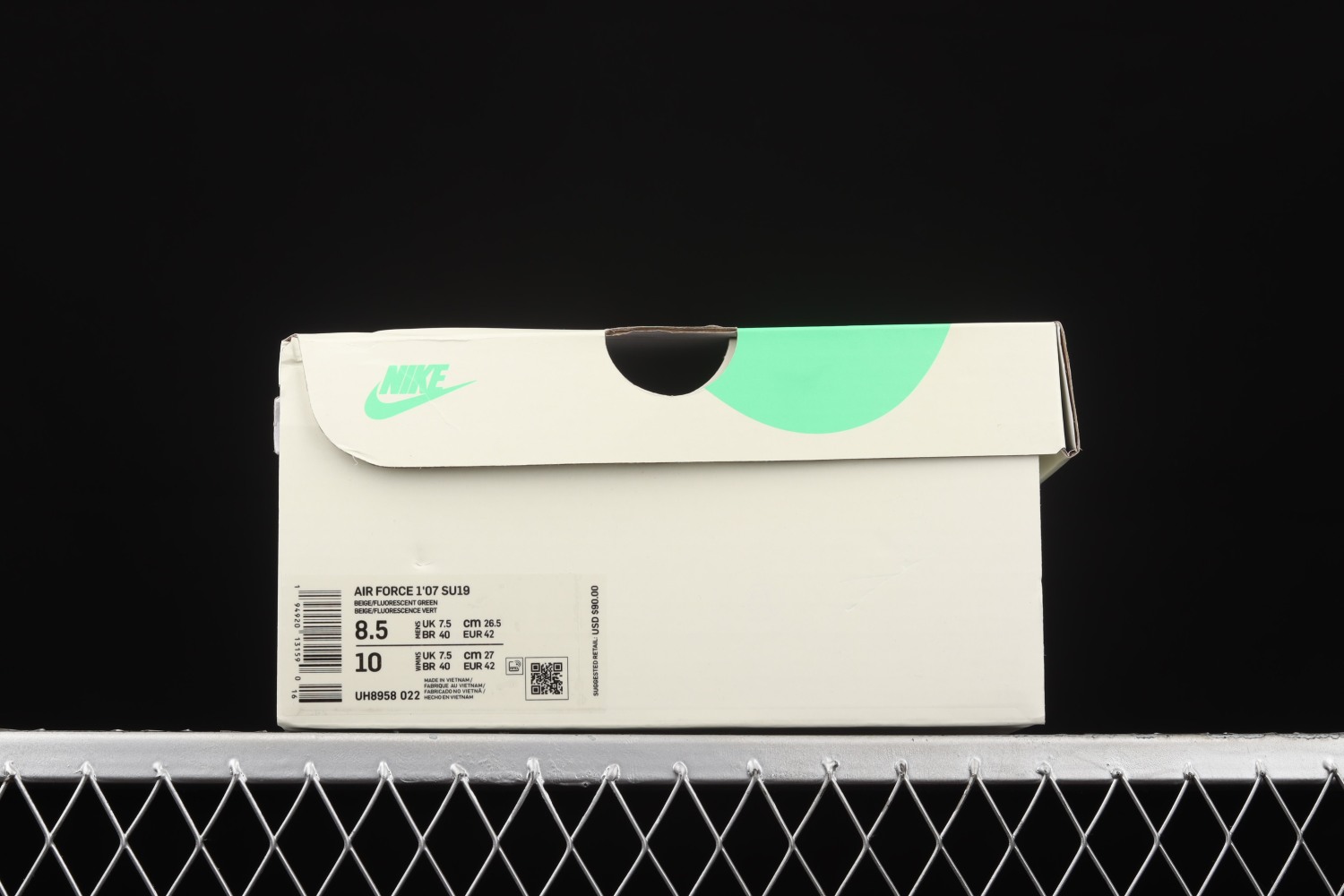 Nike Air Force 1 07 Low SU19 White Green Shoes UH8958-022