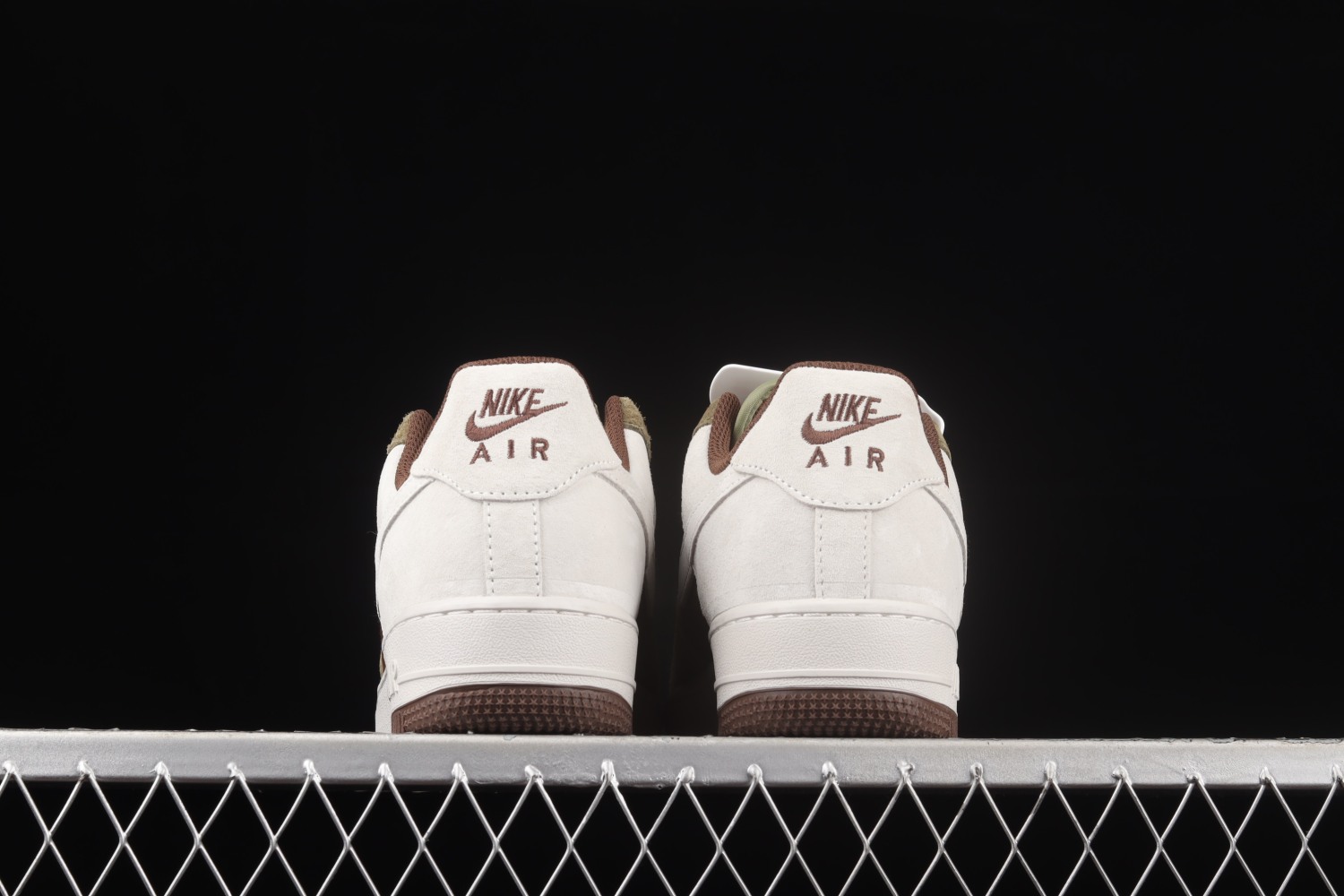 Nike Air Force 1 07 Low Suede Chocolate White Shoes DB2260-199