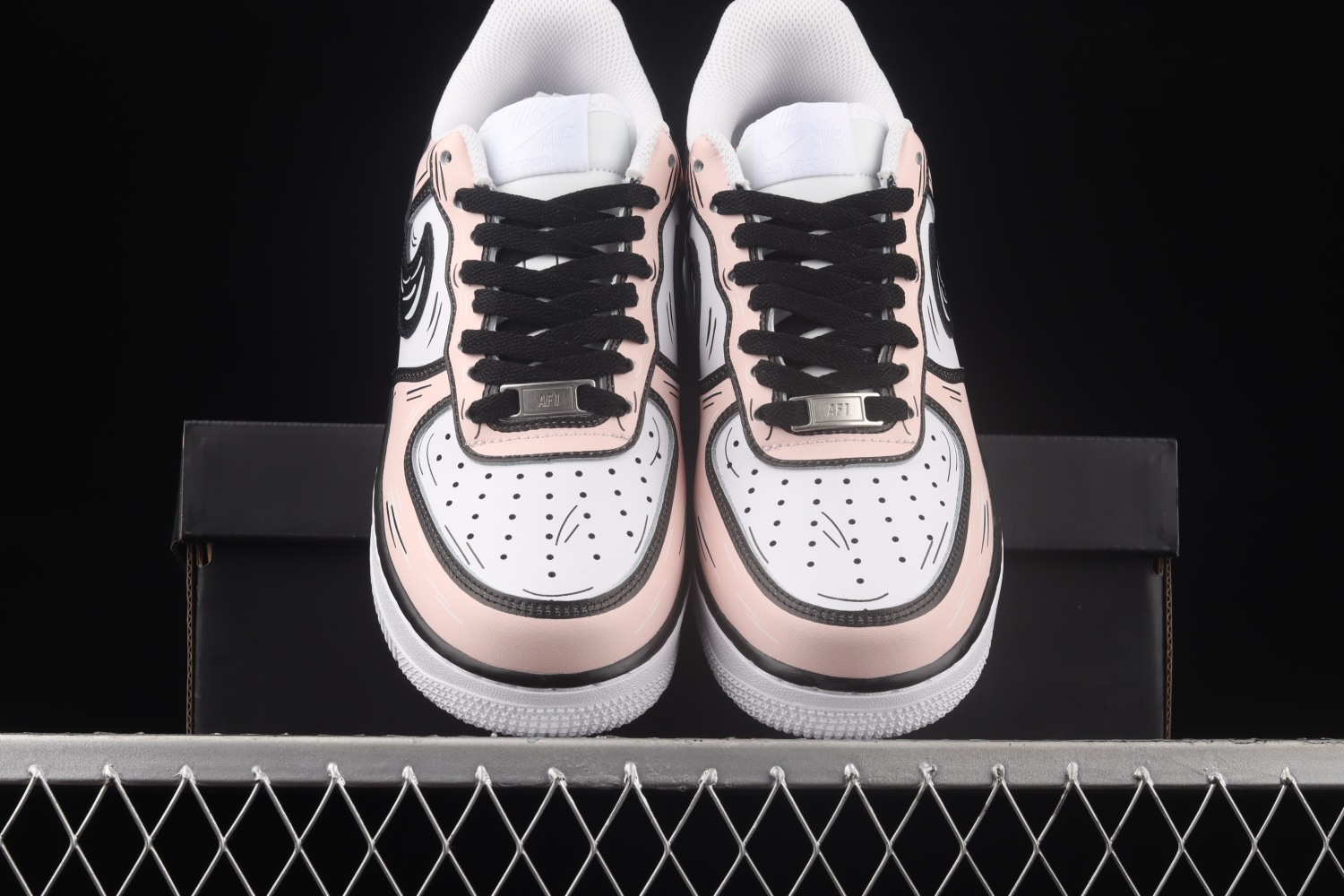 Kaws x Nike Air Force 1 Low Oriental Cherry Pink CW2288-213