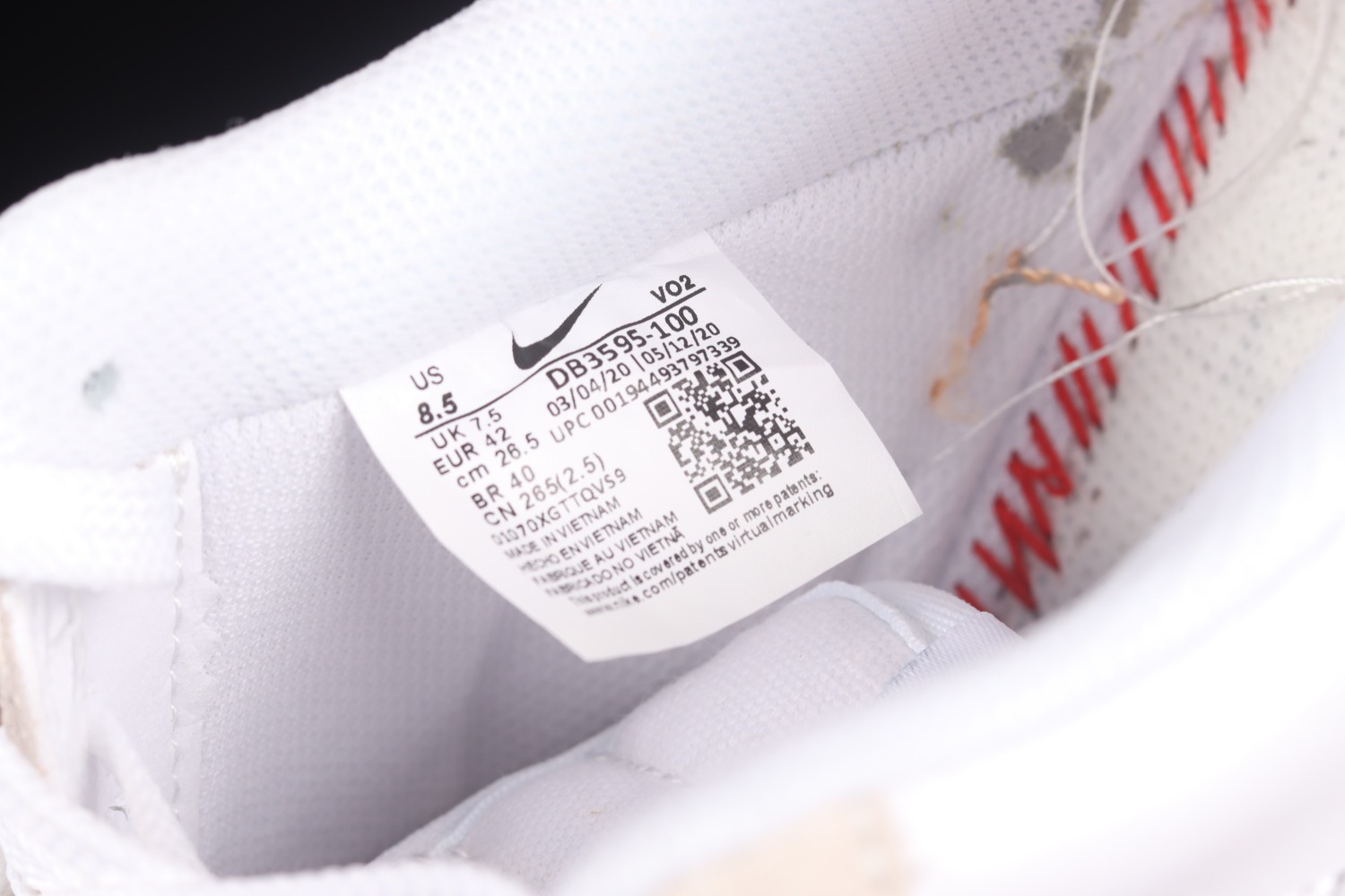 Nike Air Force 1 Flyleather Mayumi Yamase White  DB3595-100