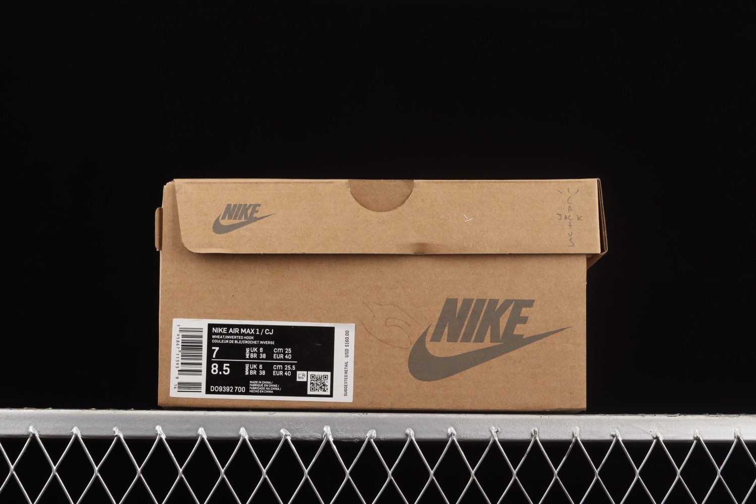 Travis scott x Nike air max 1  wheatlemon ⁠⁠ DO9392-700