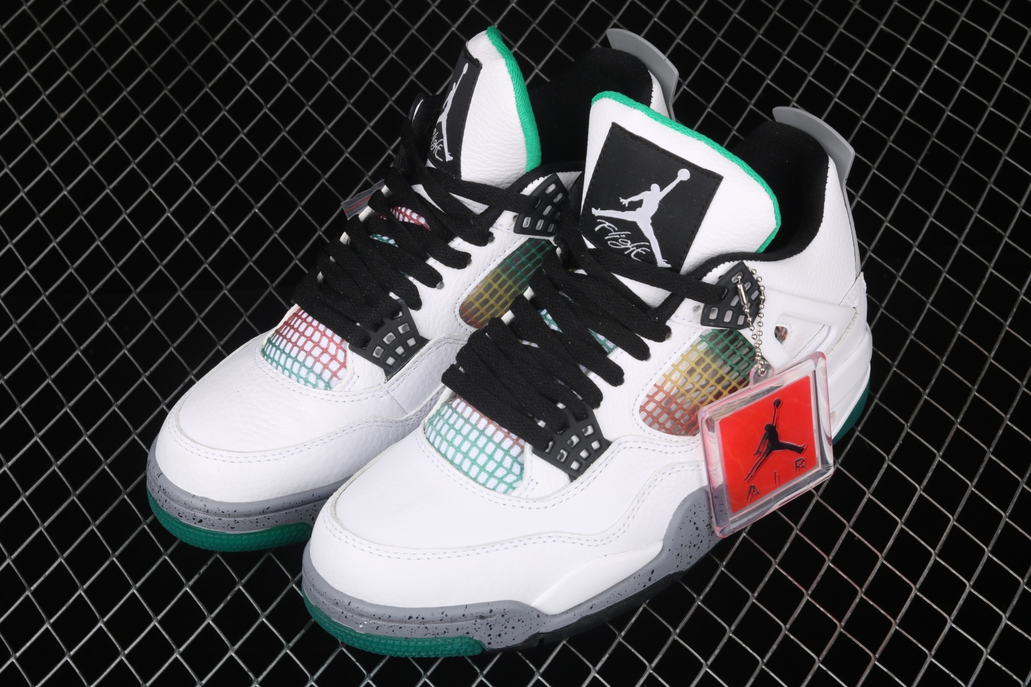 Jordan 4 Retro Lucid Green Rasta (W) AQ9129-100