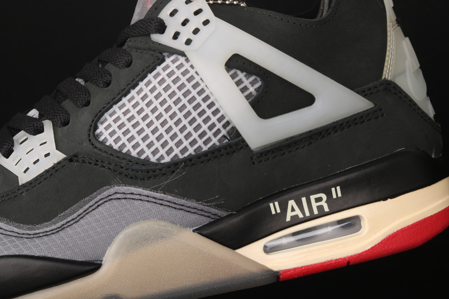 OFF White x Air Jordan 4 Bred CV9388-001