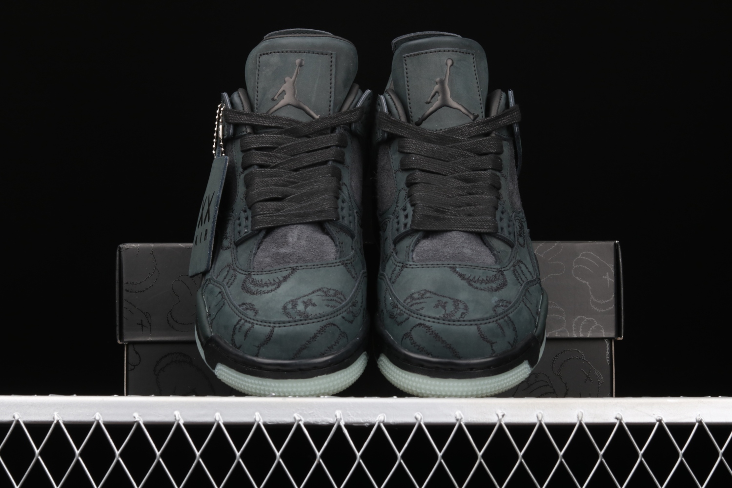 Jordan 4 Retro Kaws Black 930155-001