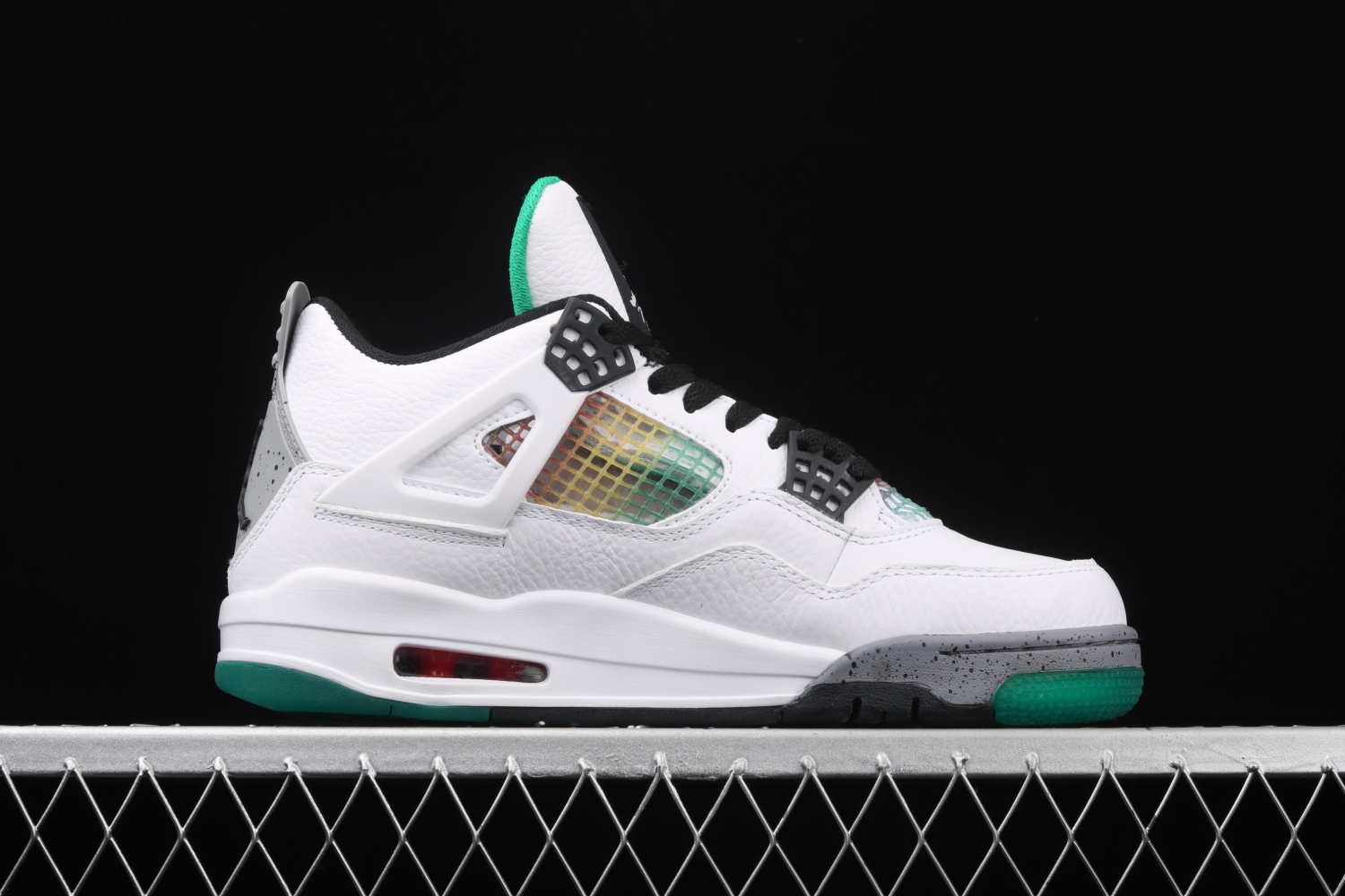 Jordan 4 Retro Lucid Green Rasta (W) AQ9129-100