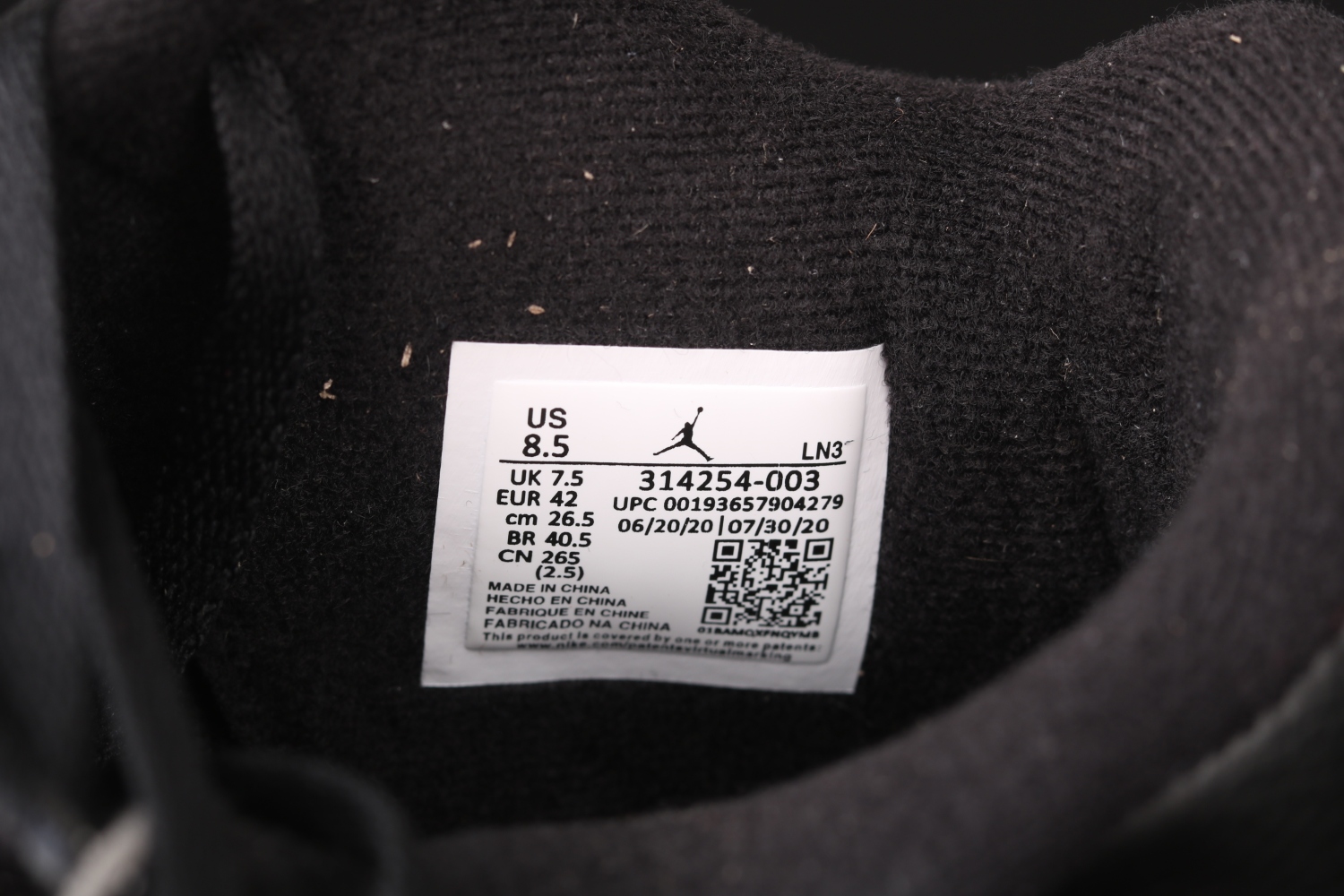 Jordan 4 Retro Oreo (2015) 314254-003