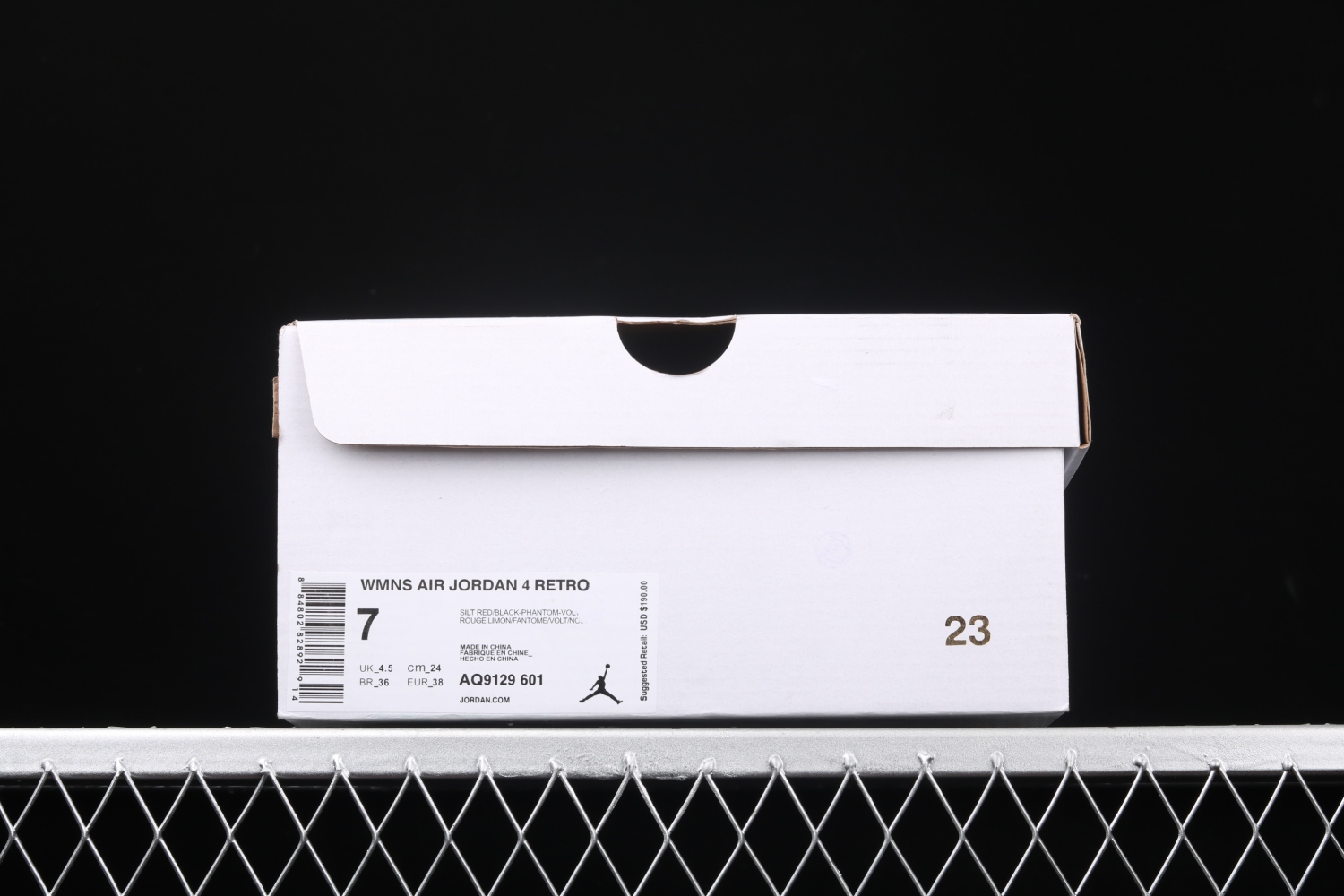 Jordan 4 Retro Silt Red Splatter (W) AQ9129-601