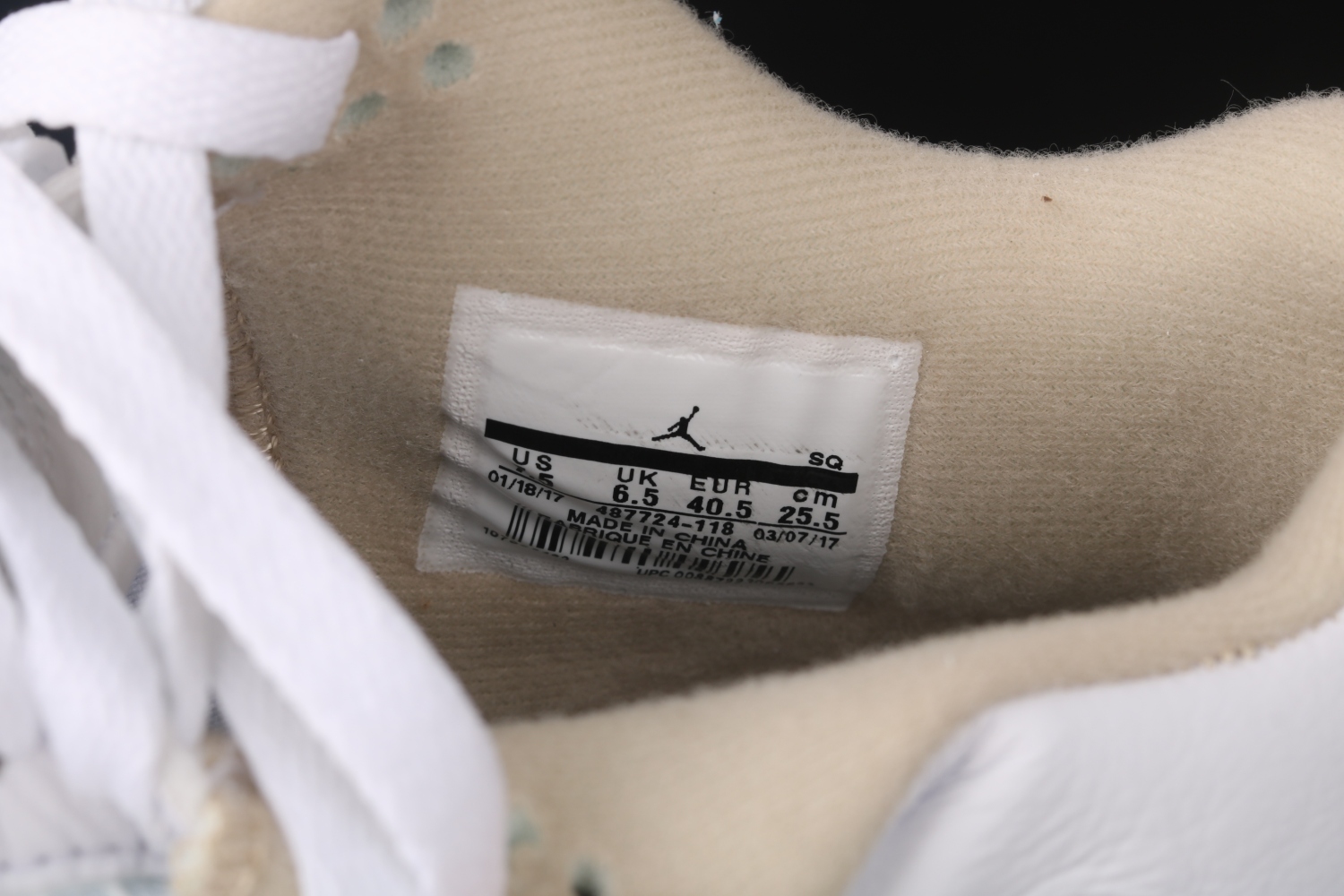 Jordan 4 Retro Sand 2017 (GS) 487724-118