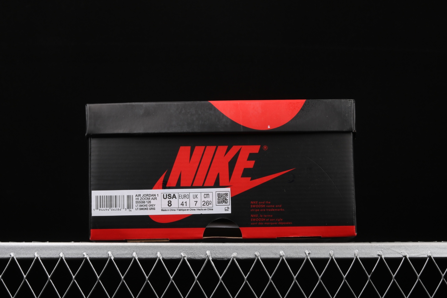 Jordan 1 Retro High Light Smoke Grey 555088-126