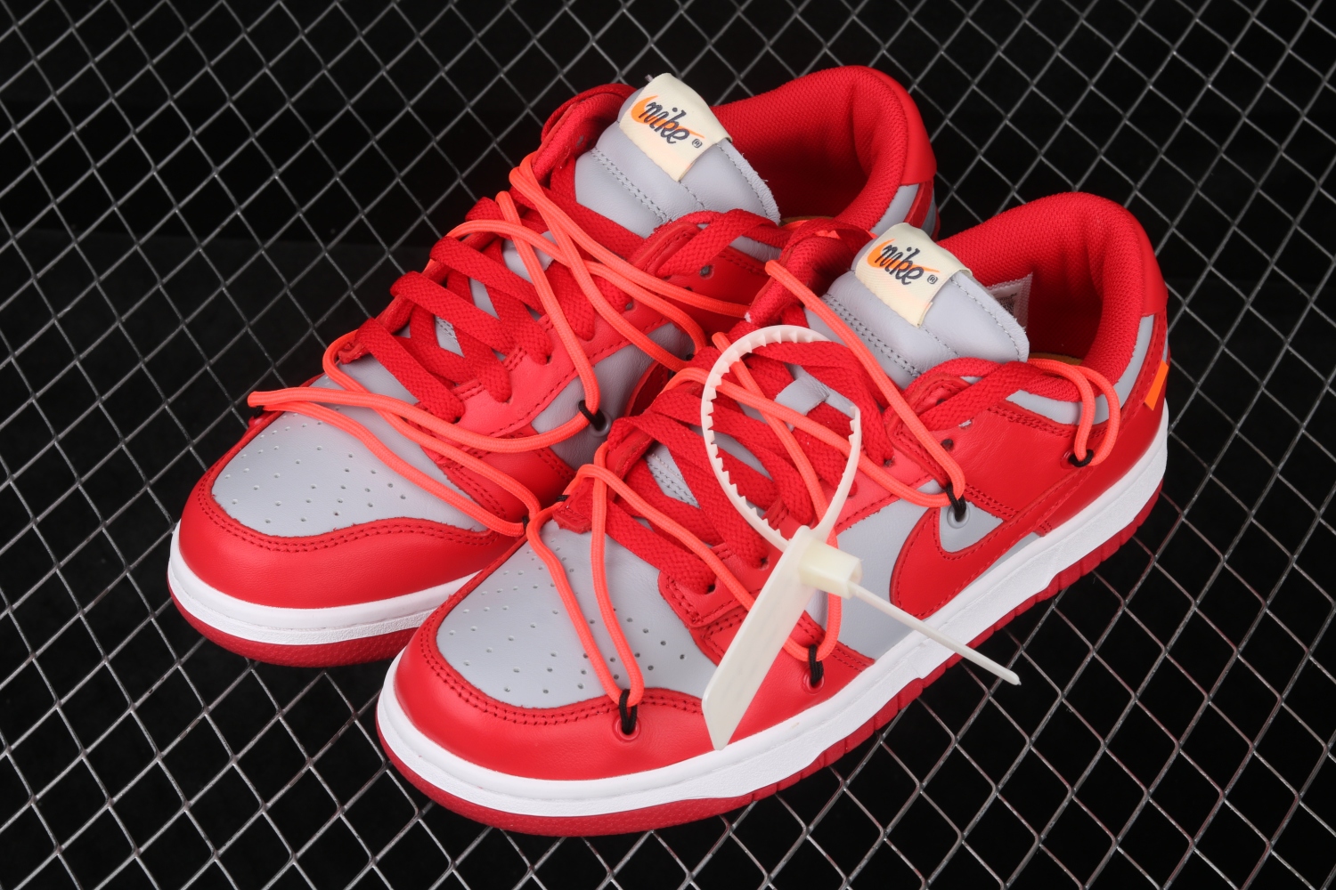 Nike Dunk Low Off-White University Red  CT0856-600