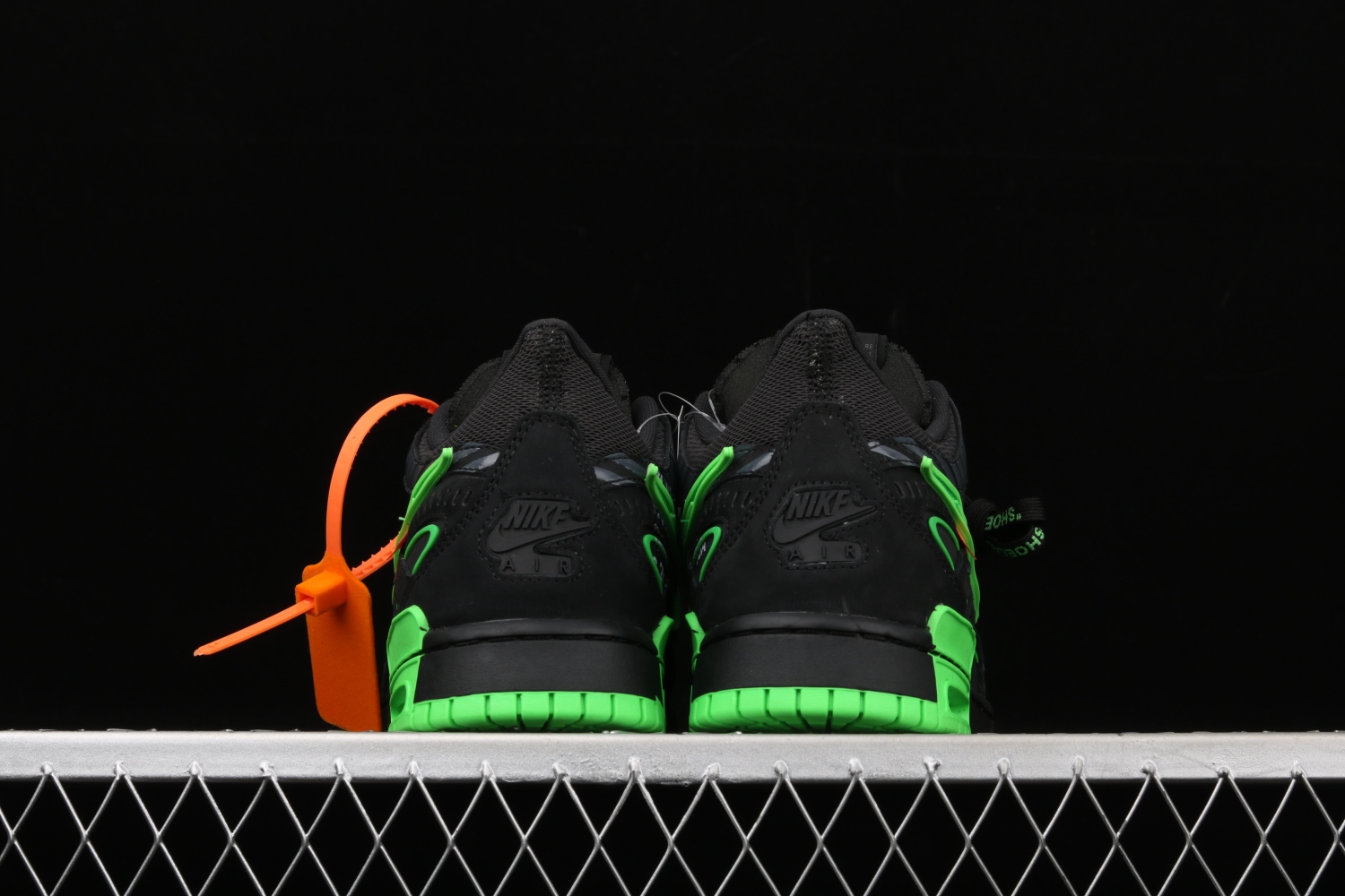 Nike Air Rubber Dunk Off-White Green Strike CU6015-001
