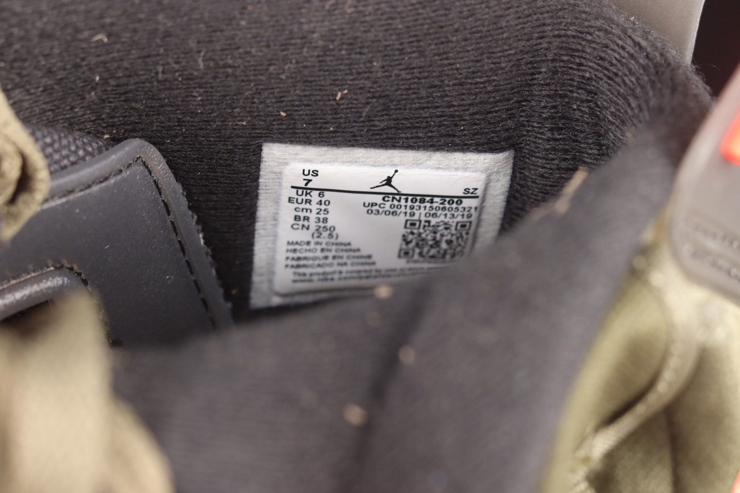 Jordan 6 Retro Travis Scott CN1084-200