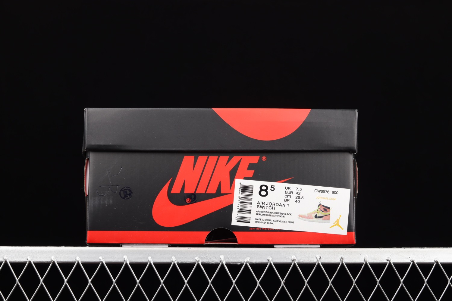 Jordan 1 High Switch Peach CW6576-800
