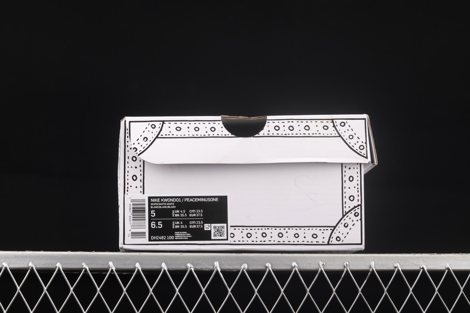 Nike Kwondo 1 G-Dragon Peaceminusone Triple White  DH2482-100