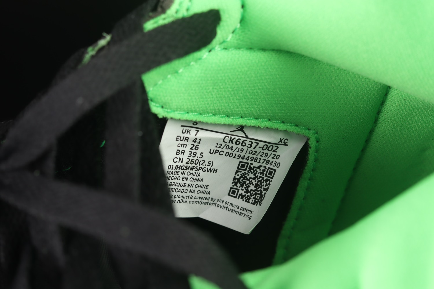 Jordan 1 Retro High Zoom Zen Green CK6637-002