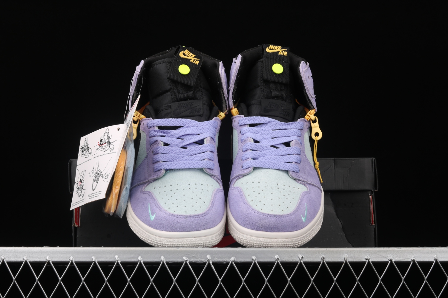 Jordan 1 High Switch Purple Pulse CW6576-500