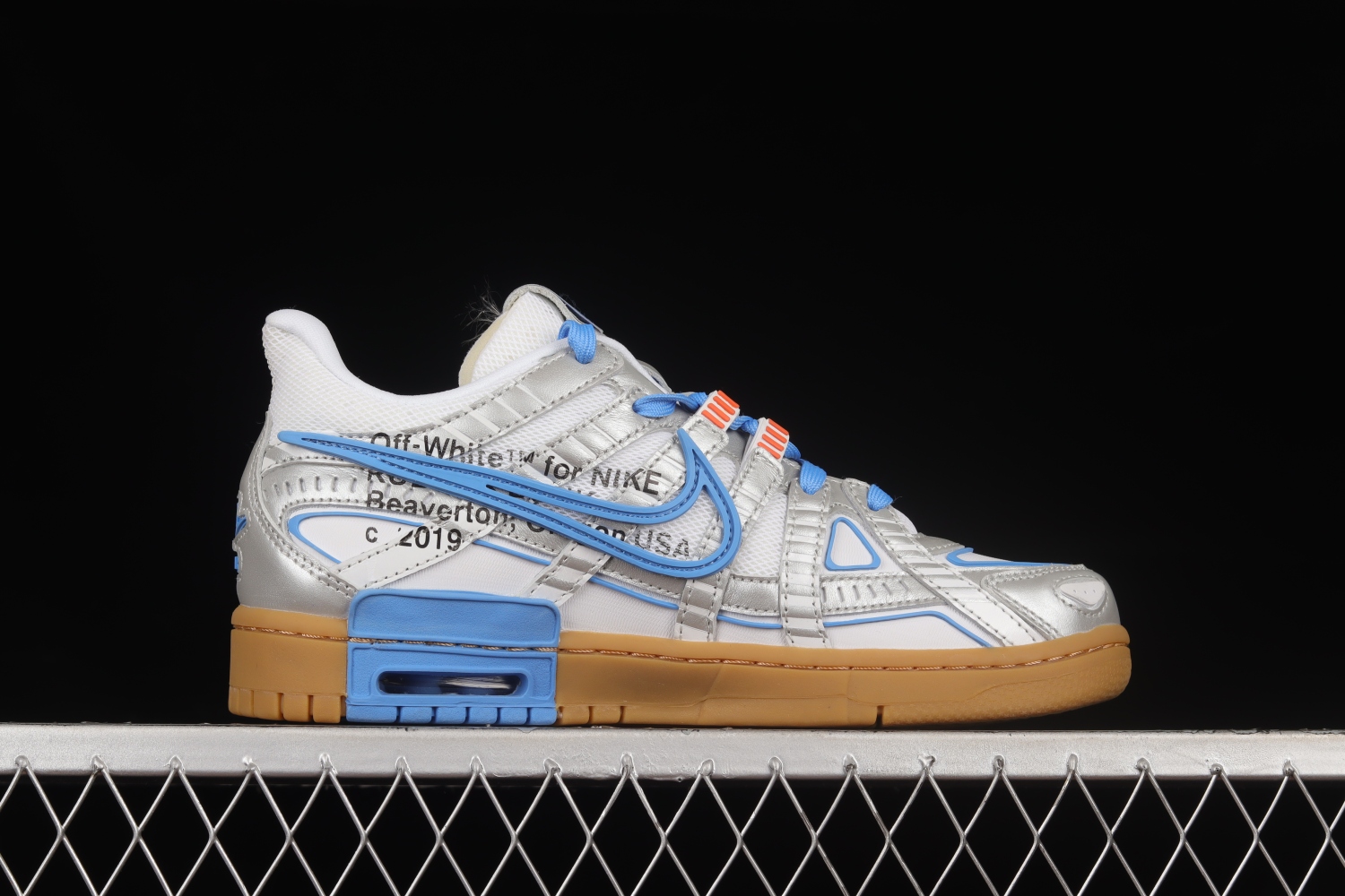 Nike Air Rubber Dunk Off-White UNC  CU6015-100