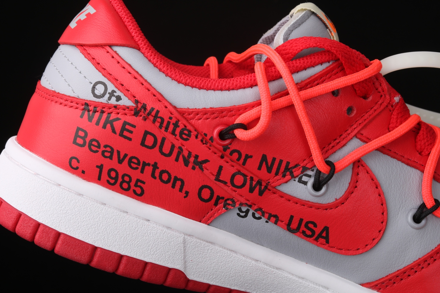 Nike Dunk Low Off-White University Red  CT0856-600