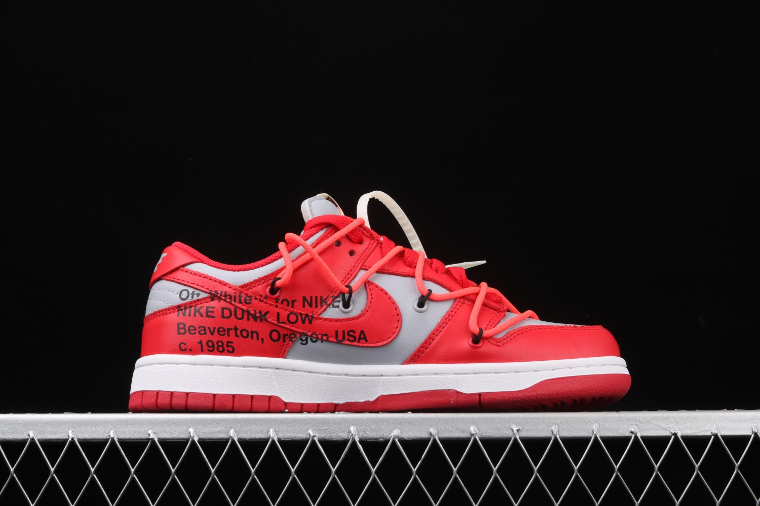 Nike Dunk Low Off-White University Red  CT0856-600