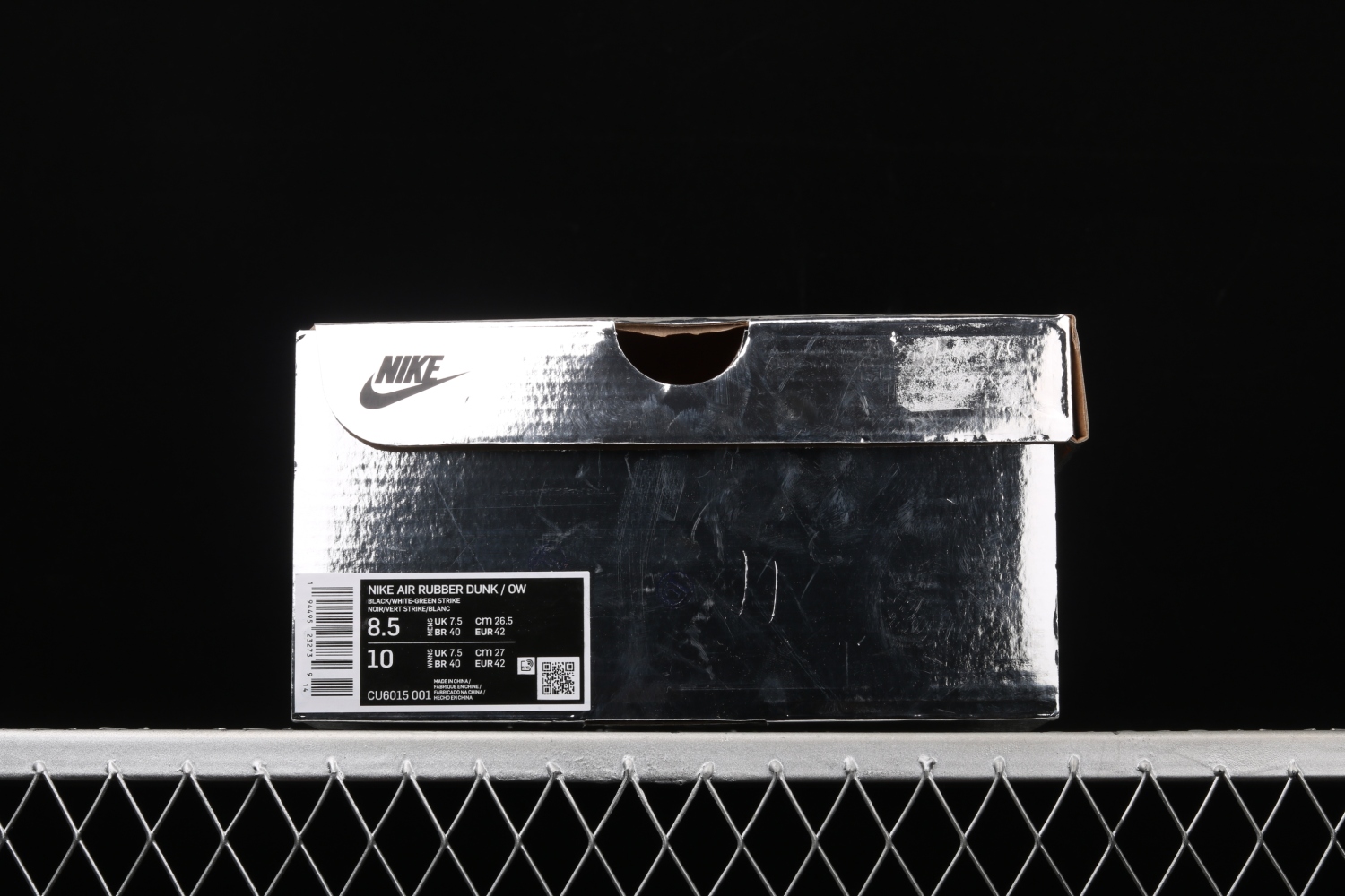 Nike Air Rubber Dunk Off-White Green Strike CU6015-001