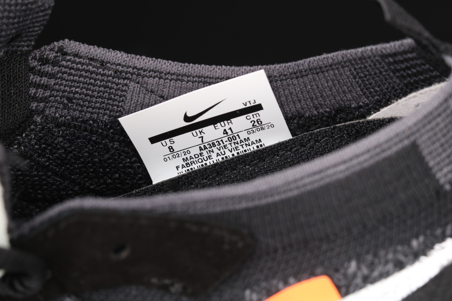 Nike Air VaporMax Off-White AA3831-001