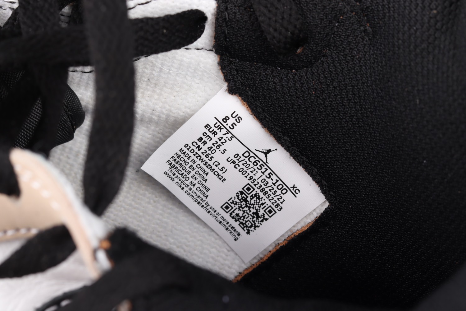 Jordan 1 Retro High OG Prototype DC6515-100