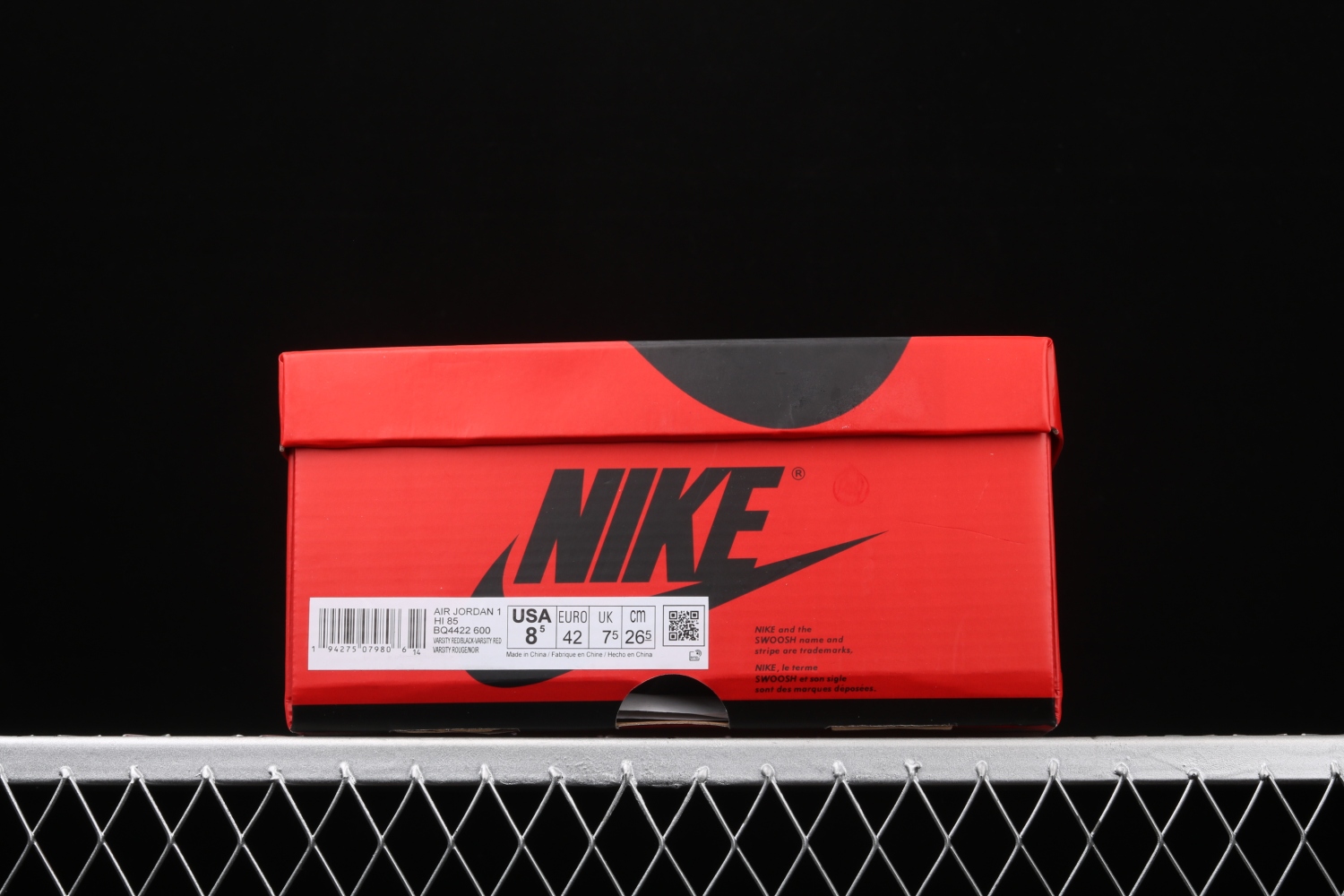 Jordan 1 Retro High 85 Varsity Red BQ4422-600