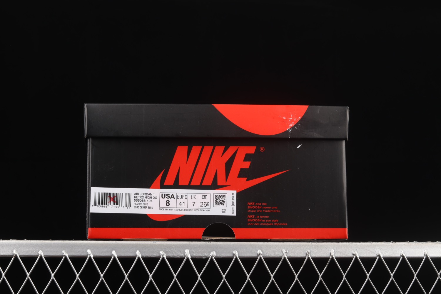 Jordan 1 Retro High OG Dark Marina Blue 555088-404