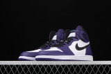 Jordan 1 Retro High Court Purple White 555088-500