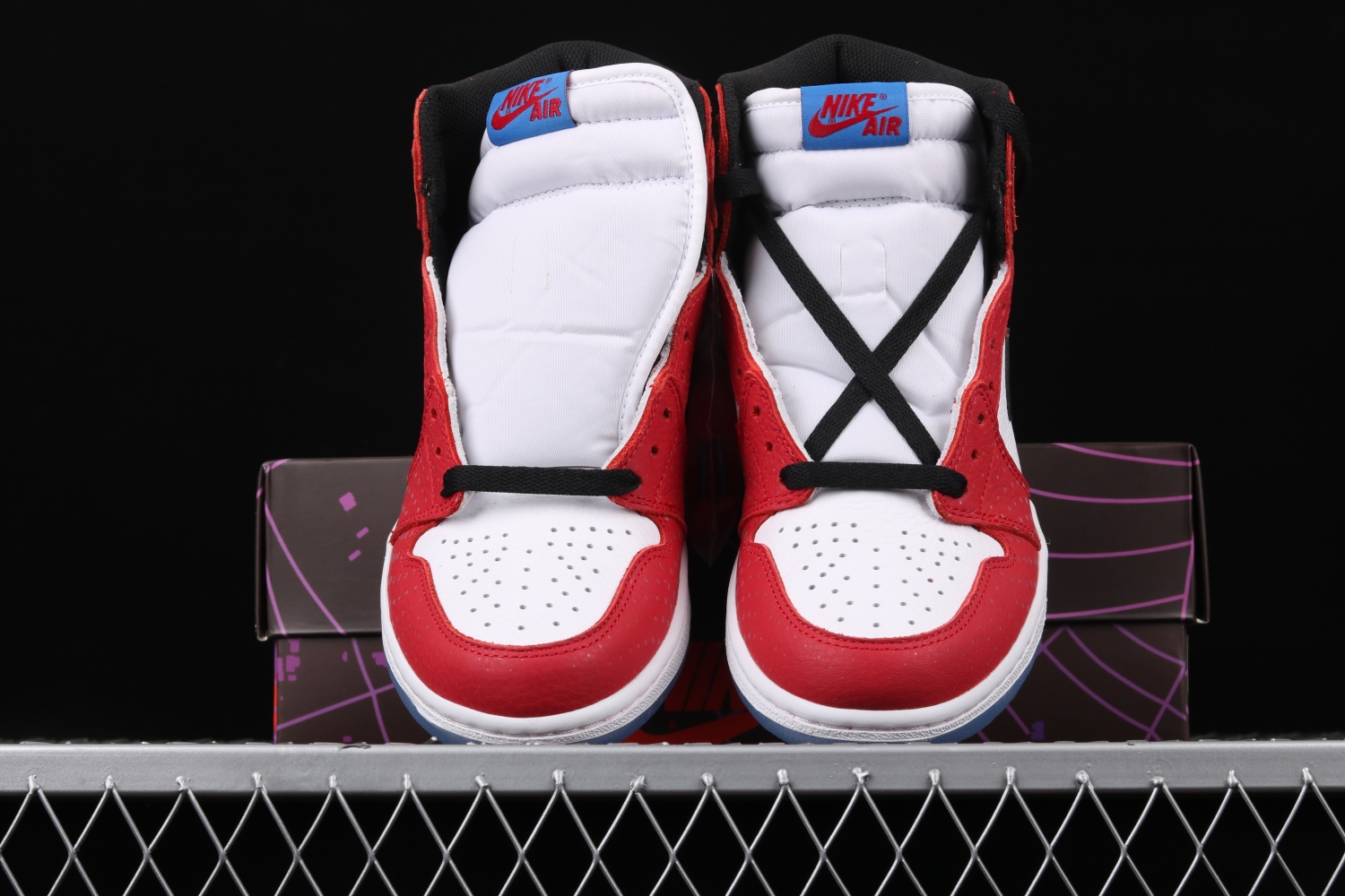 Jordan 1 Retro High Spider-Man Origin Story 555088-602