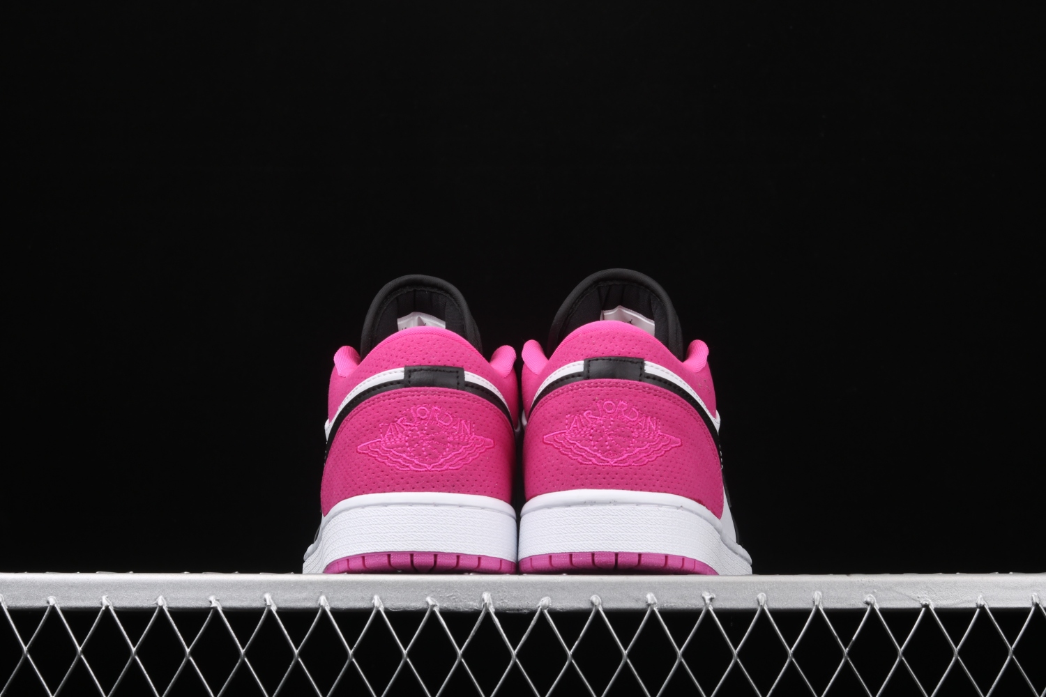 Jordan 1 Low Black Active Fuchsia CK3022-005
